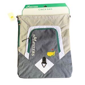 Masters Golf Tournament Cinch Bag NWT 2024